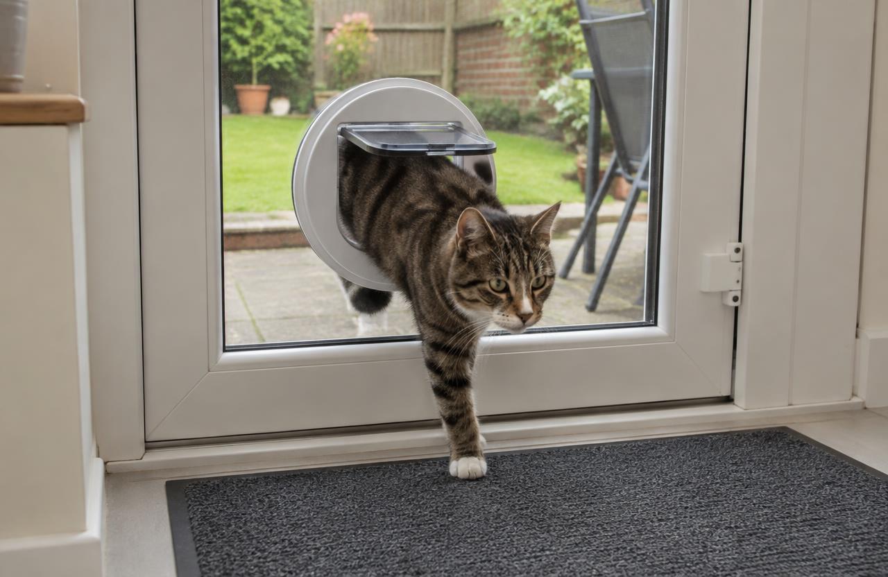 Cat Flap in a Glass Door or Double Glazing: How It's Done and What It Costs in 2026